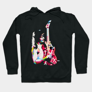 Vintage eddie van halen  guitar Hoodie